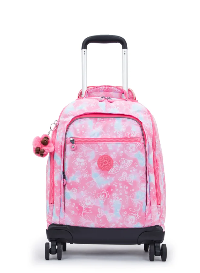 kipling Large wheeled backpack (with laptop protection) Female Garden Clouds New Zea