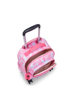 kipling New Zea Garden Clouds Large Wheeled Backpack  - Image 3