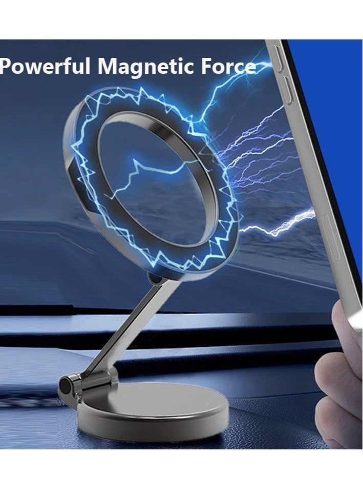 NEW Car Mount with 20 Strong Magnets – 1080° Rotatable Magnetic Phone Holder for Car Dash, Compatible with iPhone 15/14/13/12 Pro Max Plus - Image 2