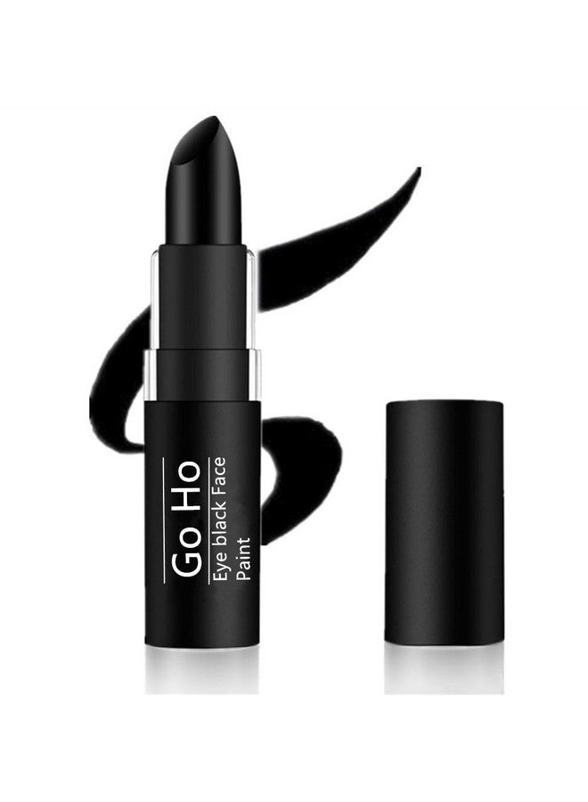 Go Ho Eye Black Stick for Sports,Easy to Color Black Face Paint Stick,Waterproof Eye Black Baseball Gifts,Softball/Football Accessories,Black Lipstick&Face Body Paint for Halloween Makeup - Image 1