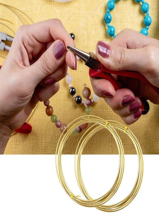 GREENARTZ® 33ft Brass wire for DIY Craft and Jewellery Making (24 Gauge / 0.56mm) - Image 3