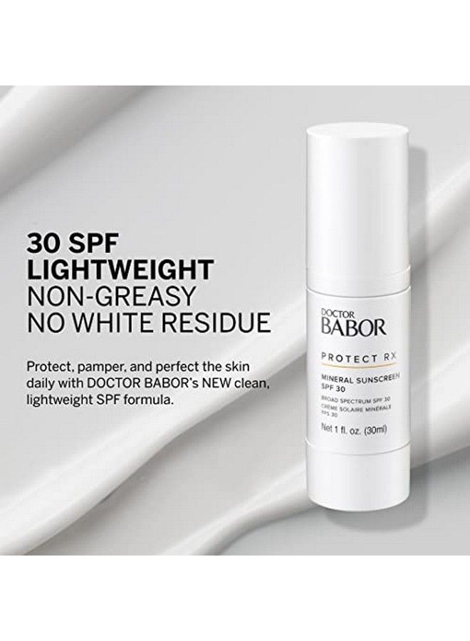 Babor Doctor Protect Rx Mineral Face Sunscreen For Sensitive Skin Spf 30  Facial Sunscreen Lotion Clean & Lightweight Mineral Sunscreen For Face 1Oz - Image 5