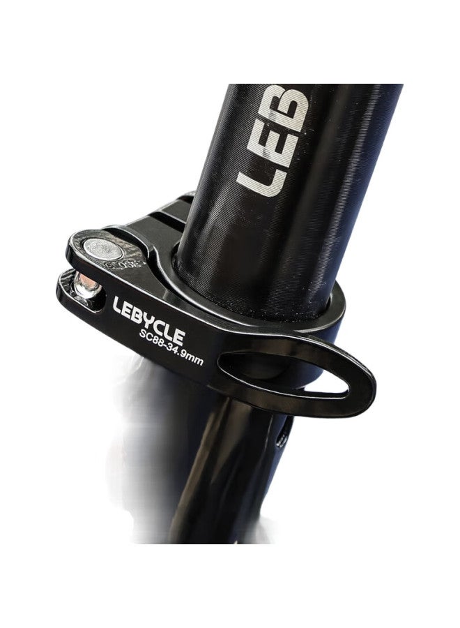 LeBycle Bicycle Seat Clamp, Universal Mountain Bike And Road Bike Seat Clamp, Quick-Release Bike Seat Clip, Seat Tube Clamp, Handlebar Clamp - Image 1