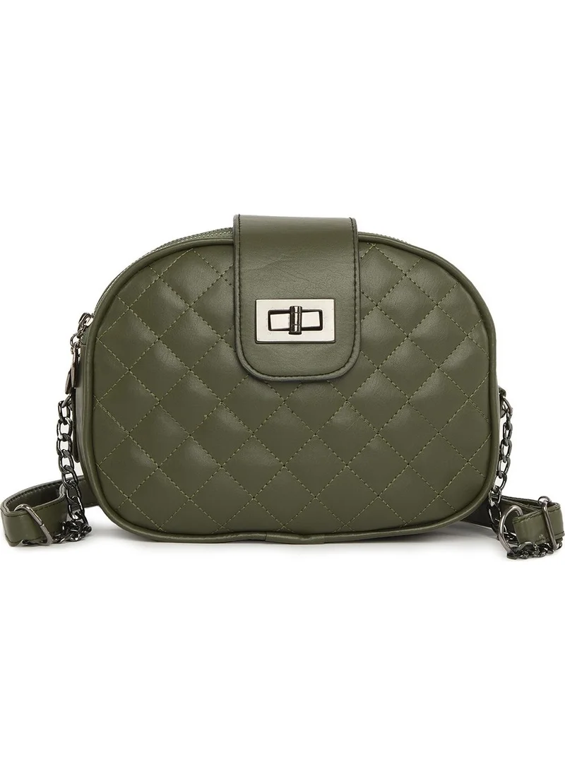 باجموري Khaki Three Zipper Lock Bag