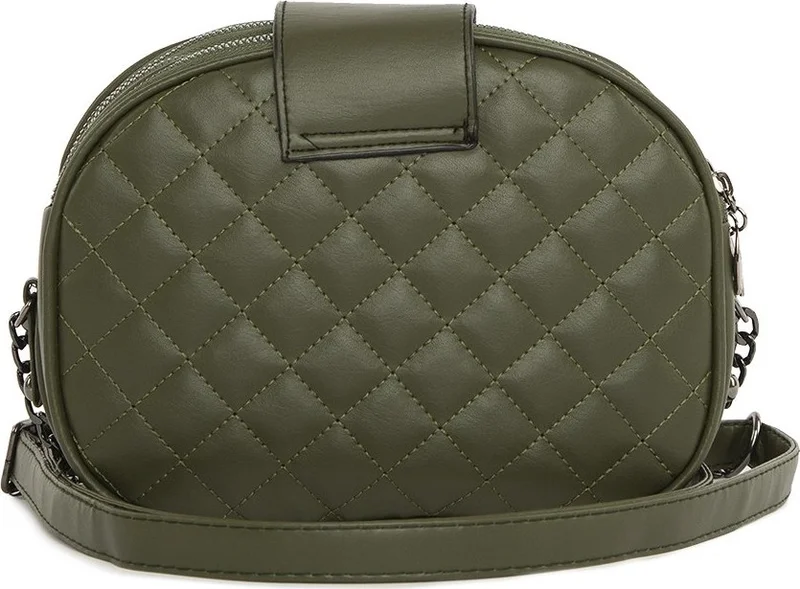 Bagmori Khaki Three Zipper Lock Bag