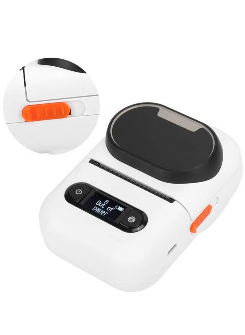 Denx A portable wireless thermal printer for invoices, receipts and barcodes that works with Bluetooth, practical and easy to carry, 55 mm wide - Image 3