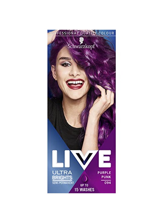 Live Schwarzkopf LIVE Color XXL Ultra Brights 94 Purple Punk - Image 1