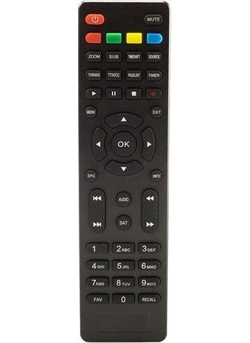 Supermax Mini HD Jumbo Remote Control-Red Model