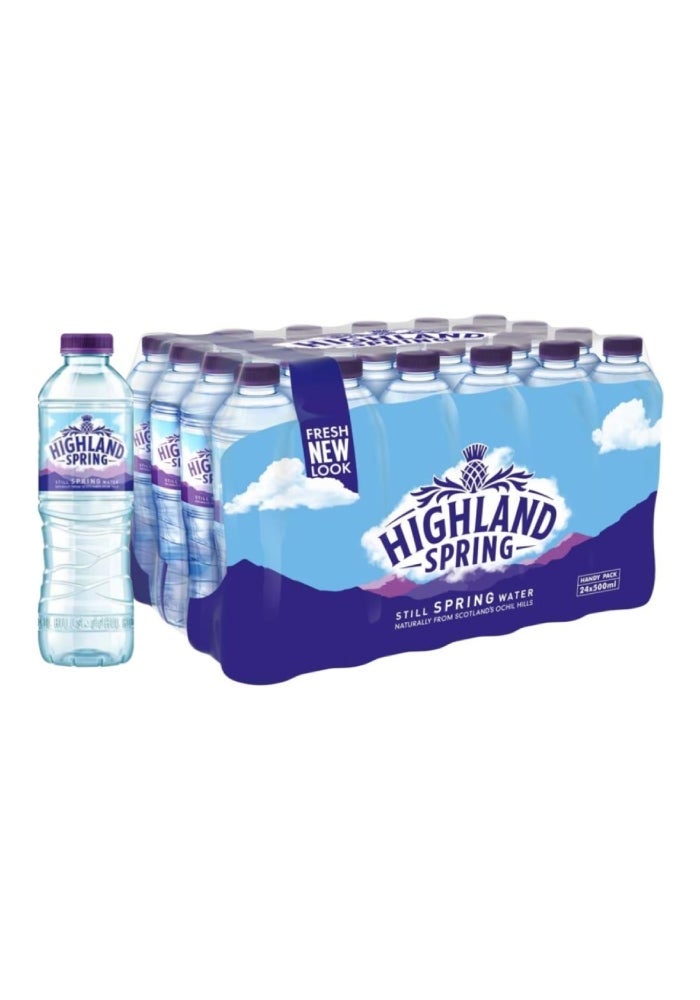Highland Spring Still Water - 500ml - 24 Pack