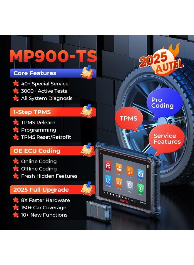 Autel MaxiPRO MP900TS Scanner 2025 - Image 2