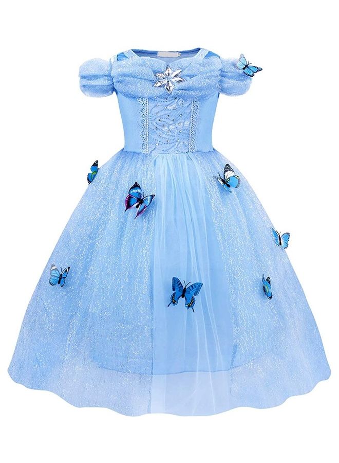 NIBEMINENT Princess Cosplay Costume For Birthday Girl 140cm - Image 1