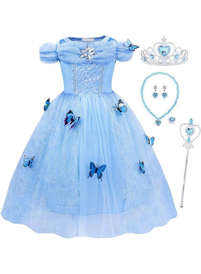NIBEMINENT Princess Cosplay Costume For Birthday Girl 140cm - Image 2