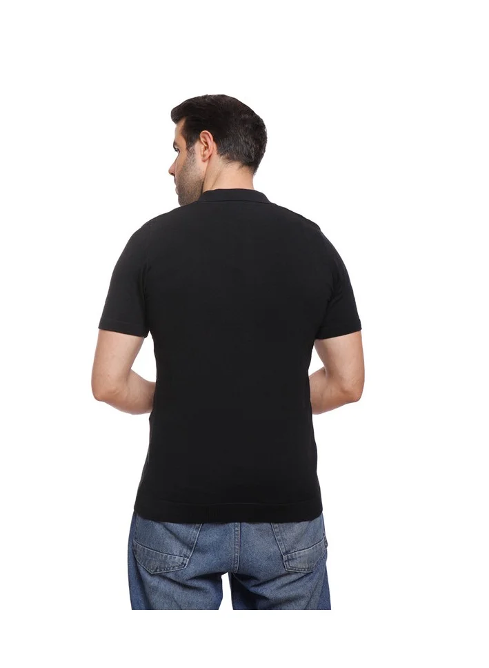 Coup Coup - Woven Polo-Shirt with Short Sleeves