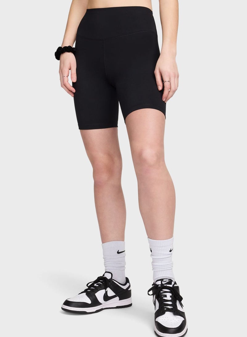 Nike 8In High Rise Dri-Fit Shorts  - Image 1