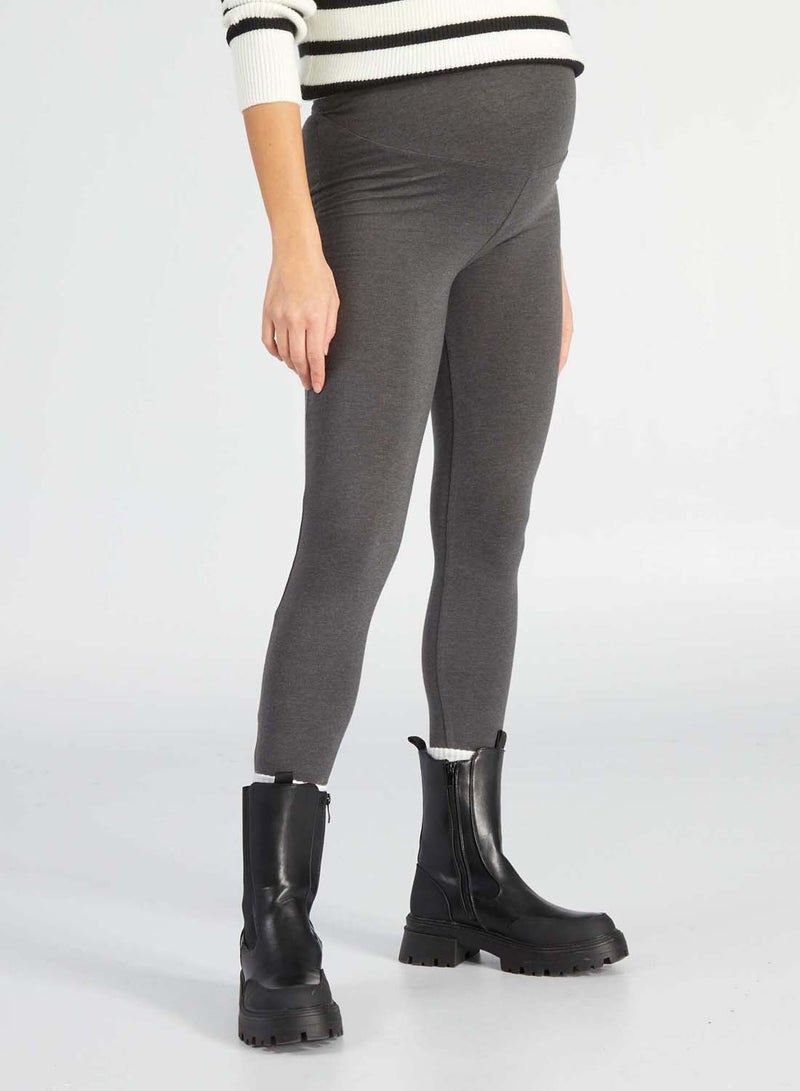 Kiabi maternity-leggings-grey - Image 4