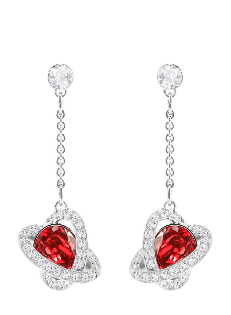 Swaro Outstanding Love Heart Gorgeous Charming Earrings  - Image 1