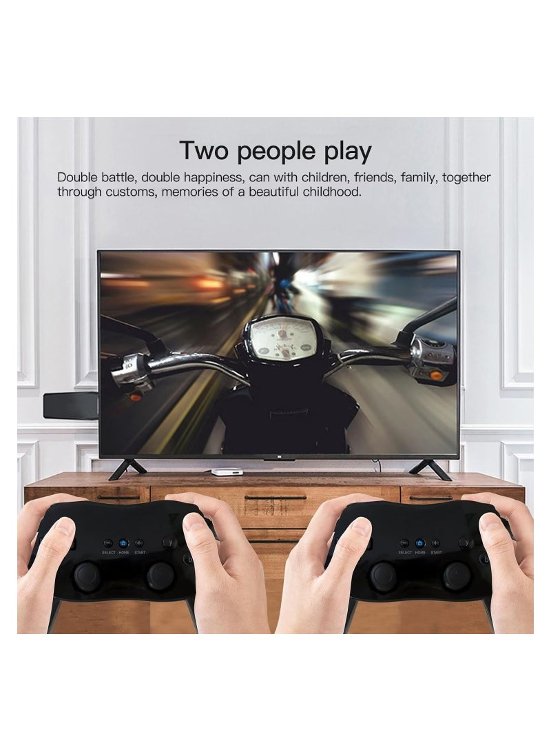 SOLARAE وحدة تحكم ألعاب الفيديو الكلاسيكية، بديل عصا التحكم لجهاز الألعاب، متوافق مع نظام ألعاب نينتندو وي، عبوة من 2، وحدة تحكم كلاسيكية جديدة برو ريترو لجهاز نينتندو وي - Image 4