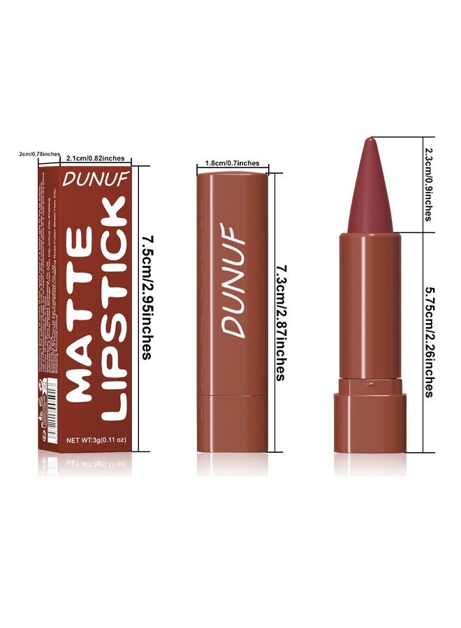 DUNUF 3 colors, gradient lip liner, matte lipstick - Image 2