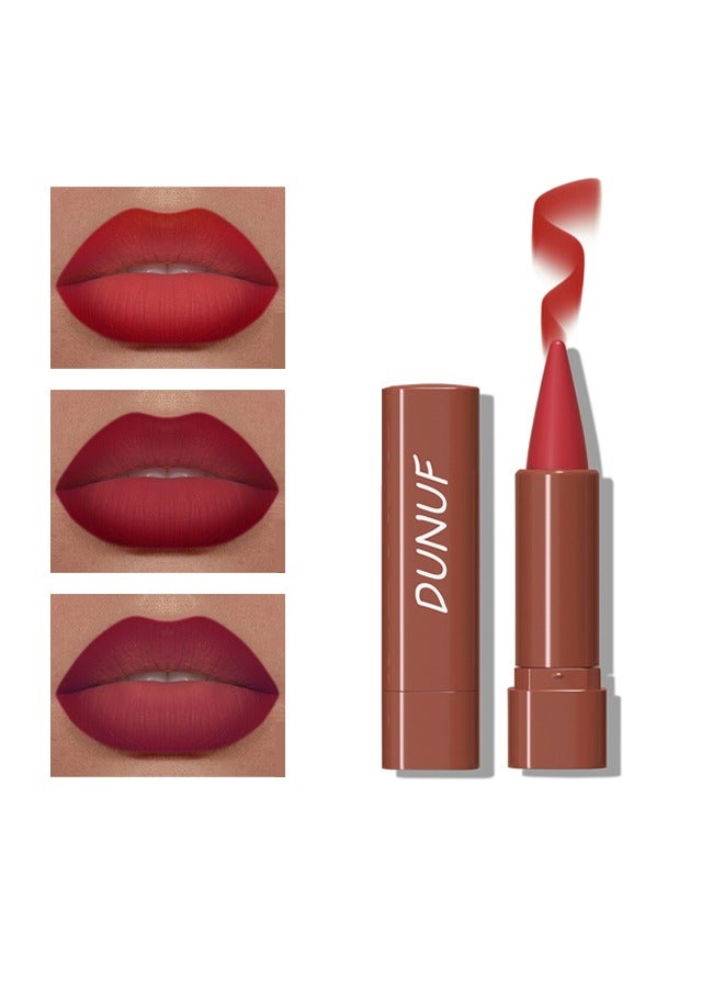 DUNUF 3 colors, gradient lip liner, matte lipstick - Image 1