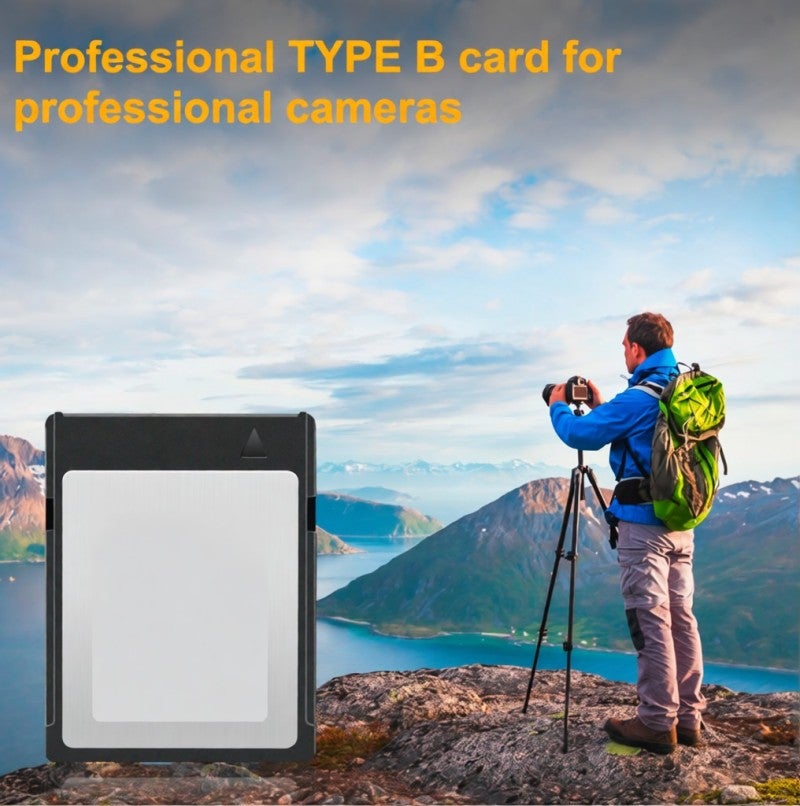 CFexpress Type B Memory Card: 128GB, Rugged High-speed Performance - 1750MB/s Read, PCI Express Gen 3, NVMe Protocol, Bundle With USB 3.1 Reader, 6 X 6 Inch Microfiber Cloth For Next-generation Cinema - Image 4