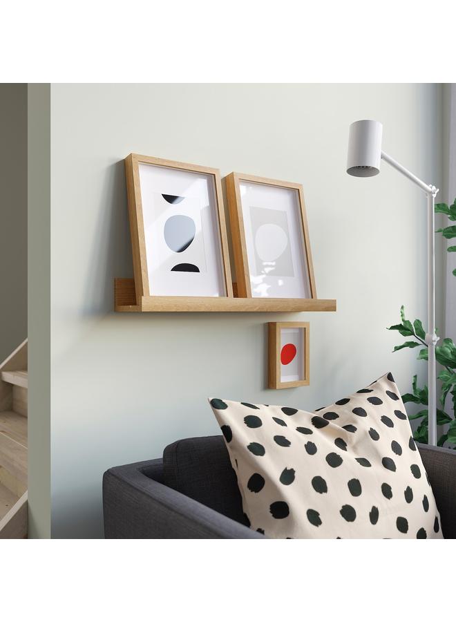 زبون رف للصور، بتأثير خشب البلوط، 55 سم - Image 2