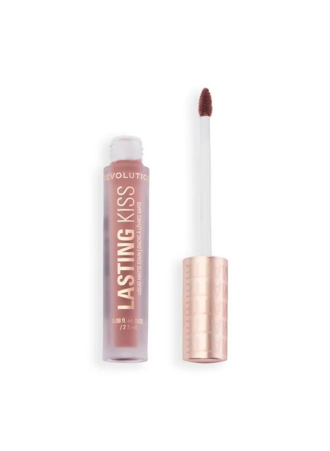 Revolution Nude Lasting Kiss Liquid Lipstick Whisper Nude for Women | Best Price UAE