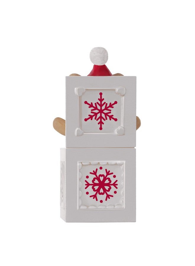 Hallmark Keepsake 2019 Year Dated Baby My First Christmas Jack-in-The-Box Bear Ornament, - Image 2