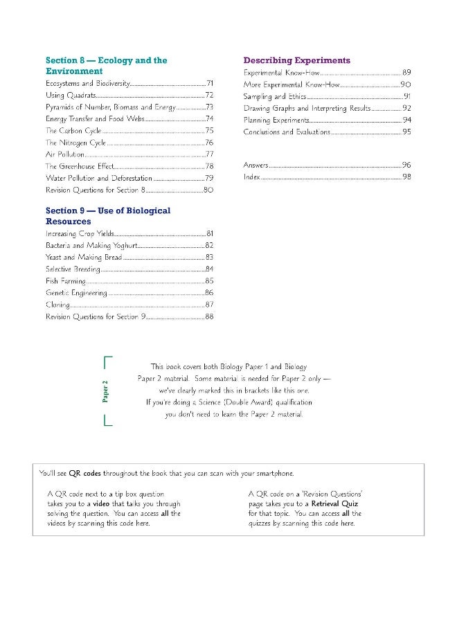 null - Edexcel International GCSE Biology Revision Guide: Including Online Edition, Videos and Quizzes - Image 1