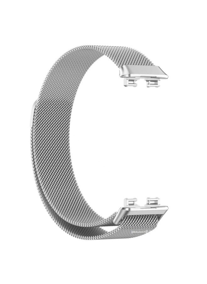 Generic - For HuaweiBracelet 9 Strap 9nfc Wristband 8nfc Milanese For Huawei8 Magnetic Metal Replacement Bracelet 9-Color:Space Gray [milanese]-applicable To For Huawei9/9nfc - Image 1