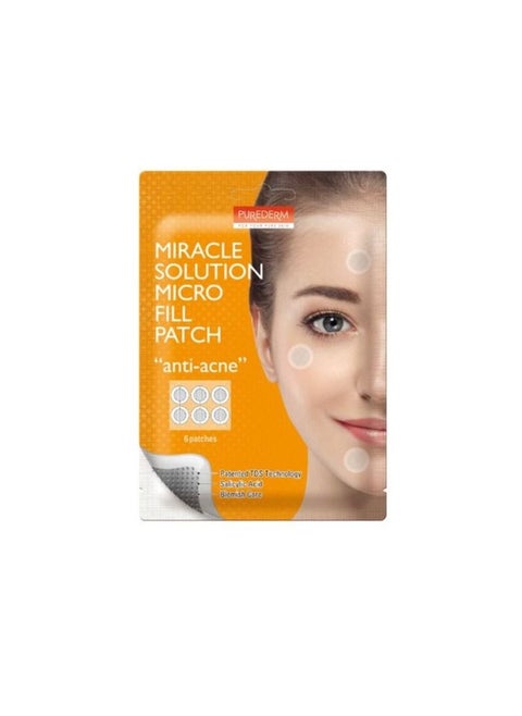 Miracle Solution Micro Fill Patch Anti-acne 6 Patches -ADS 668