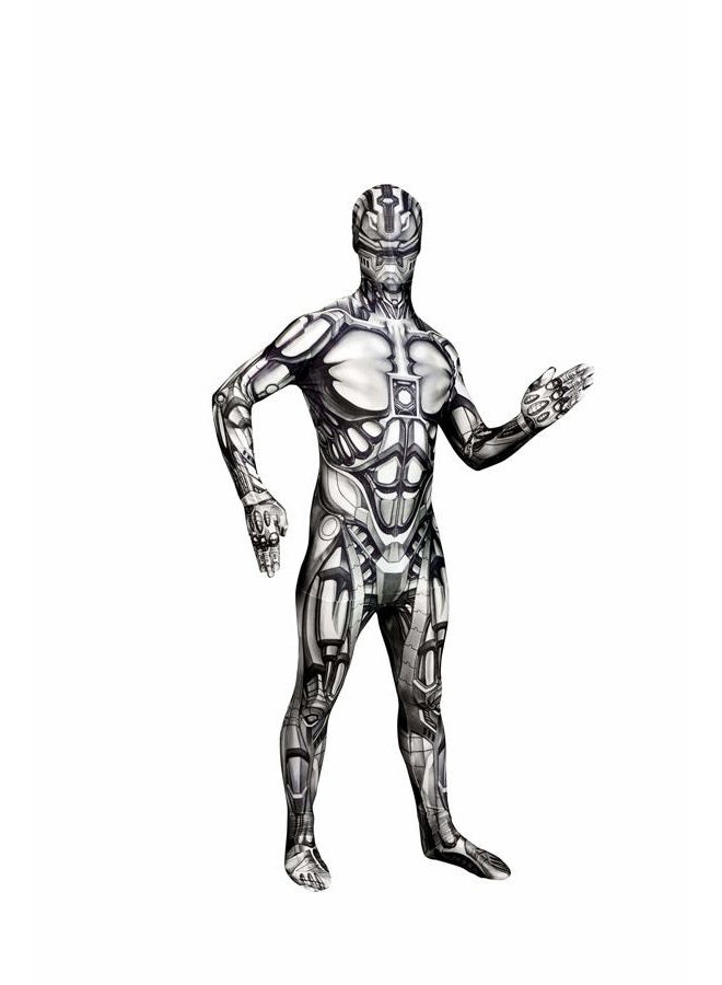 Morphsuits Monster The Android, Multi, Medium Skinsuit - Image 1