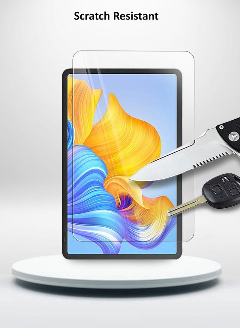 Techie حماية شاشة زجاجية مقسّاة شفافة عالية الدقة 2 عبوة لجهاز Honor Pad 8 بحجم 12 بوصة 2022 سهلة التركيب وخالية من الفقاعات - Image 5