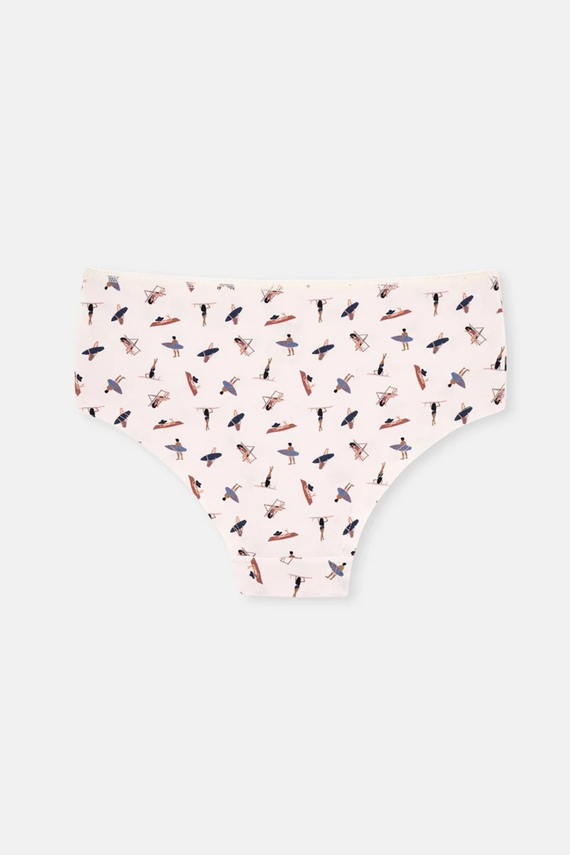 داجي Multicolor Women's 3-Patterned Hipster Panties