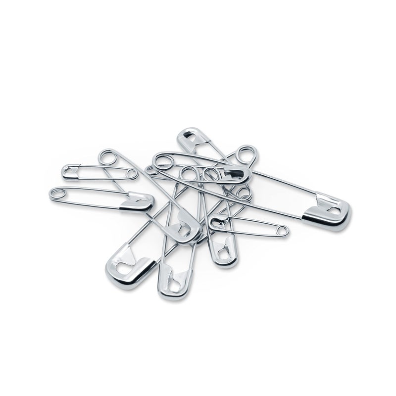 دريتز 460 Safety Pins, Nickel Plated Steel, Assorted Sizes (50-Count) - Image 5