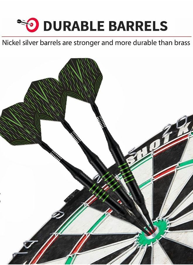 GROIC - Darts Set,Professional Soft Tip Darts Set for Electronic Dartboard,Dart Suit with Steel Needle Darts,Plastic Tip Darts and Targets - Image 1