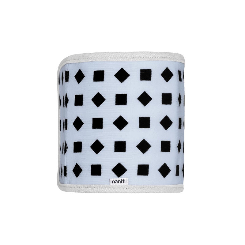 Nanit Breathing Wear Band, Powder Blue - 100% Cotton, Works with Nanit Pro Baby Monitor to Track Breathing Motion Sensor-Free, Fits Babies from 12.5-25 lbs. - Image 5