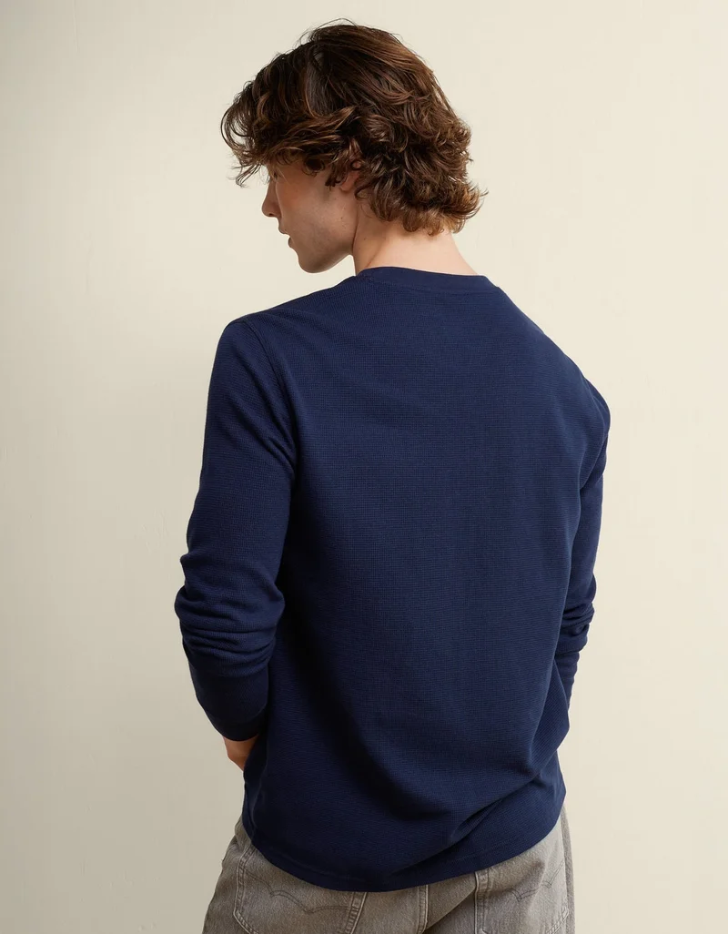 American Eagle  AE Thermal Long Sleeve T-Shirt for Men | Best Price UAE