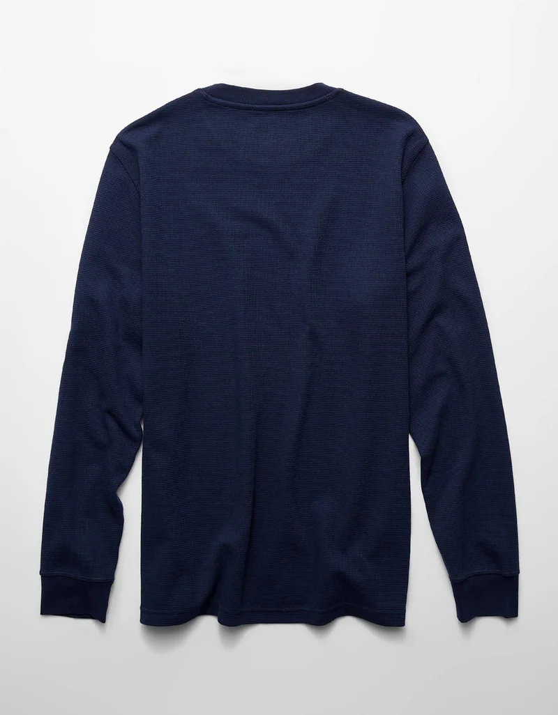 American Eagle  AE Thermal Long Sleeve T-Shirt for Men | Best Price UAE