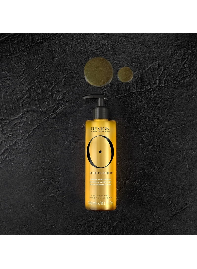 ريفلون شامبو أوروفلويدو راديانس أرغان المرطب بزيت الأرغان 240 مل - Image 2