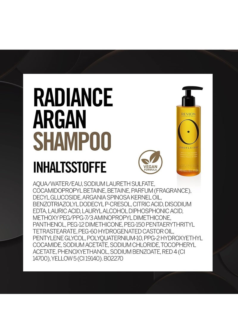 ريفلون شامبو أوروفلويدو راديانس أرغان المرطب بزيت الأرغان 240 مل - Image 4