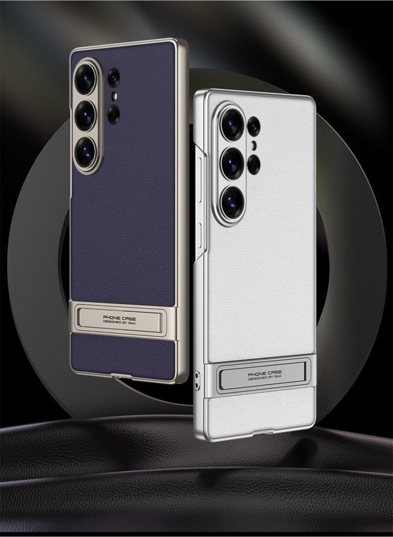 عام غطاء سامسونج جالاكسي إس 26 أولترا مع حامل ثلاثي الاتجاهات، غطاء هاتف رفيع لسامسونج إس 26 أولترا. - Image 2