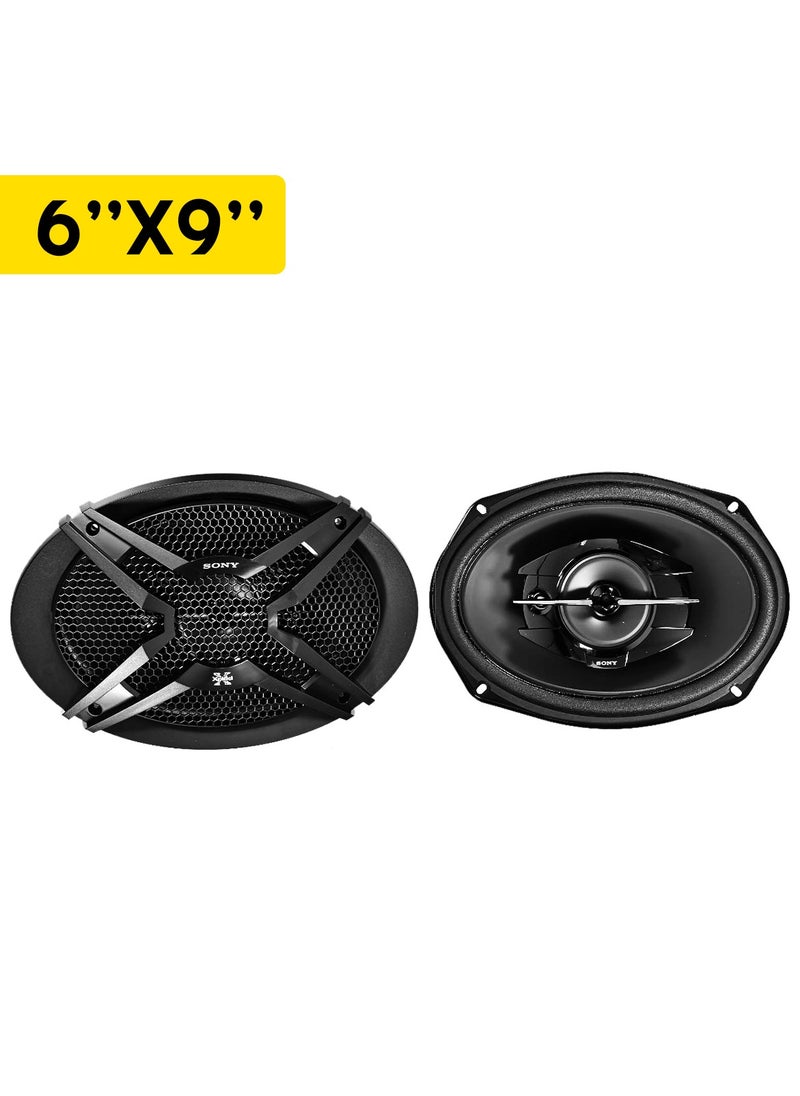 Sony - Sony XS-GTF6939 3-Way Coaxial Car Bass Speakers,420W 6 Inch x 9 Inch Size Audio Speakers - Image 1