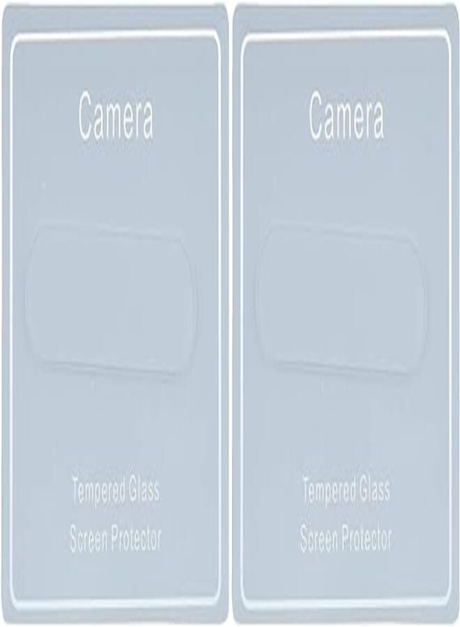 Tempered Glass Back Camera Lens Protector for Xiaomi Redmi Note 10, Pack of 2 - Clear