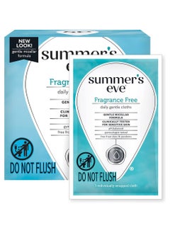 Summer's Eve Summer's Eve Cleansing Wipes Fragrance Free 16 Count  - Image 1