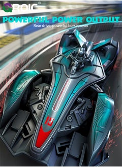 GROIC F1 Remote Control Car, Electric RC Car,  2.4Ghz Scale Model Racing Car Toys, Rechargeable Remote Control Stunt Car Toys, Children's Simulation Electric Racing Four-wheel Drive Racing  - Image 4