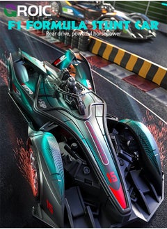 GROIC F1 Remote Control Car, Electric RC Car,  2.4Ghz Scale Model Racing Car Toys, Rechargeable Remote Control Stunt Car Toys, Children's Simulation Electric Racing Four-wheel Drive Racing  - Image 3
