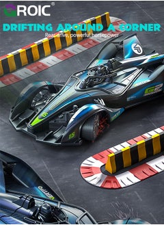 GROIC F1 Remote Control Car, Electric RC Car,  2.4Ghz Scale Model Racing Car Toys, Rechargeable Remote Control Stunt Car Toys, Children's Simulation Electric Racing Four-wheel Drive Racing  - Image 5