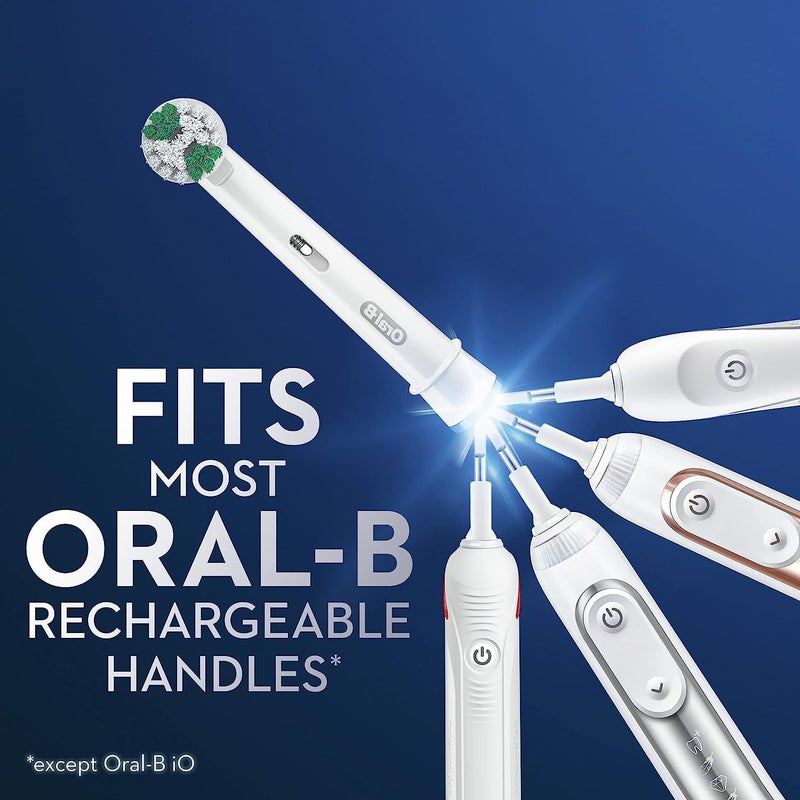 Daily Clean Replacement Brush Heads for Electric Toothbrush, Pack of 3 - Image 4