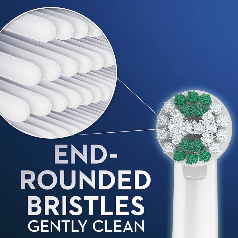 Daily Clean Replacement Brush Heads for Electric Toothbrush, Pack of 3 - Image 3