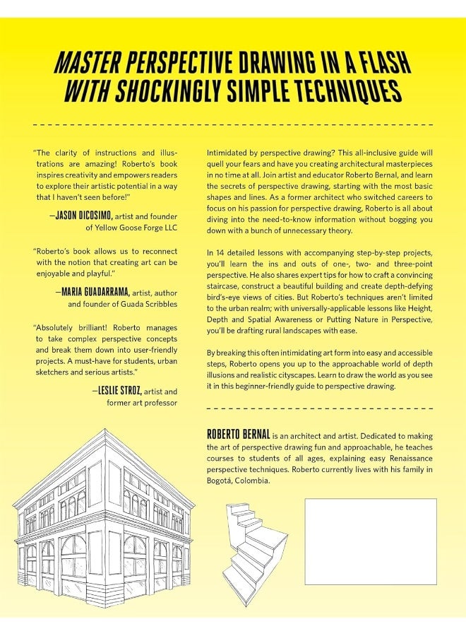 Foolproof Perspective Drawing: Your Ultimate Guide to Creating Lifelike Buildings, Cities and Scenes - Image 2